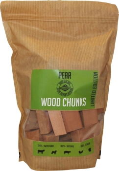 Good Old BBQ Wood Chunks "Pear" Limited Edition, 1000 gr