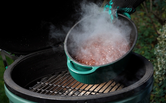 Big Green Egg Dutch Oven emailliert oval