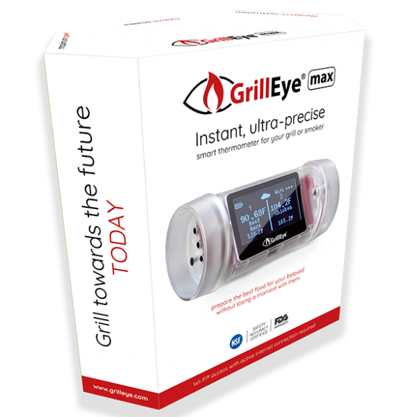 GrillEye® MAX Thermometer Starter Set. 2.0