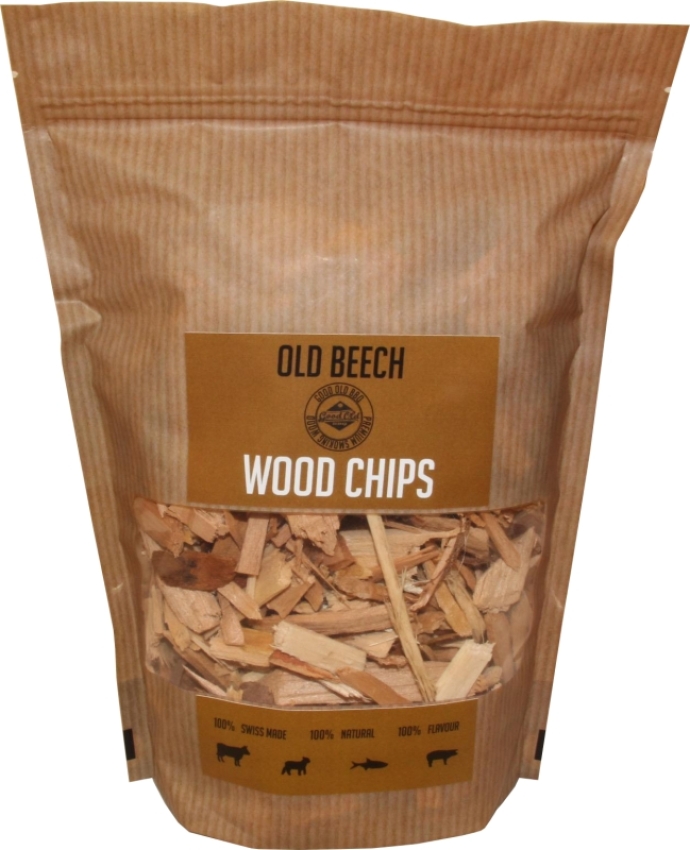 Good Old BBQ Wood Chips "Old Beech", 400 gr